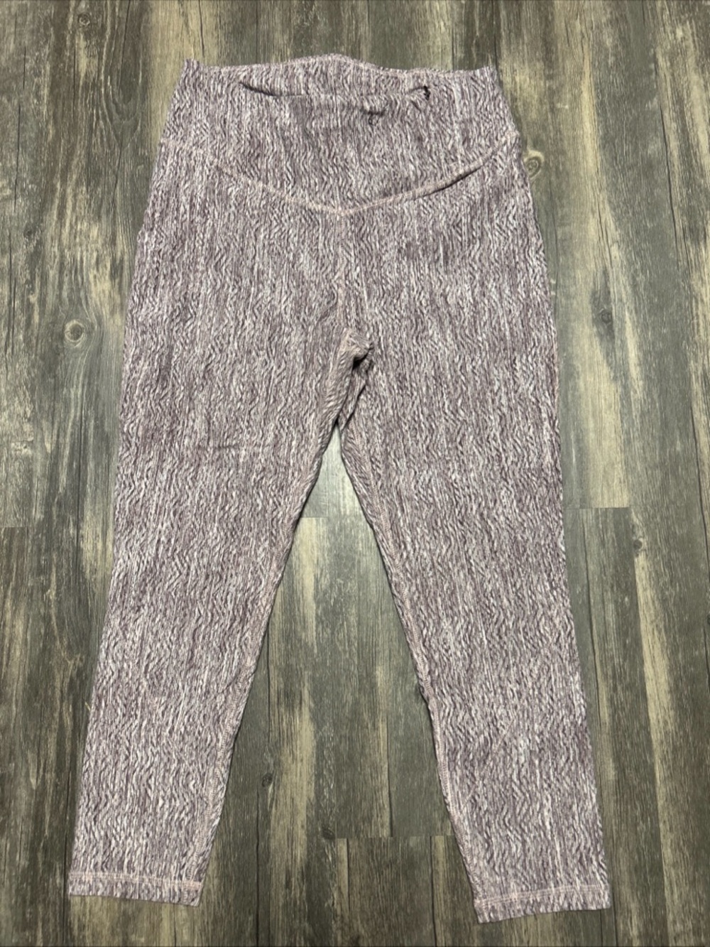 CALIA by Carrie Underwood  purple jacquard Leggings